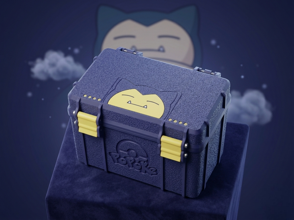 Caja para Toploaders (40) – Snorlax | PoPokeBox