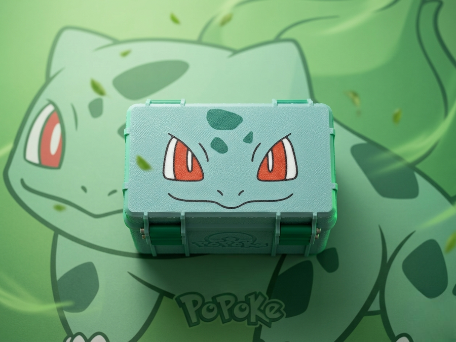 Caja para Cartas Gradeadas/Slabs (16) – Bulbasaur | PoPokeBox