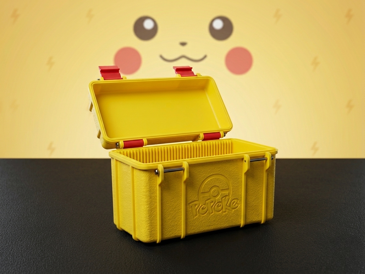 Caja para Toploaders (40) – Pikachu | PoPokeBox