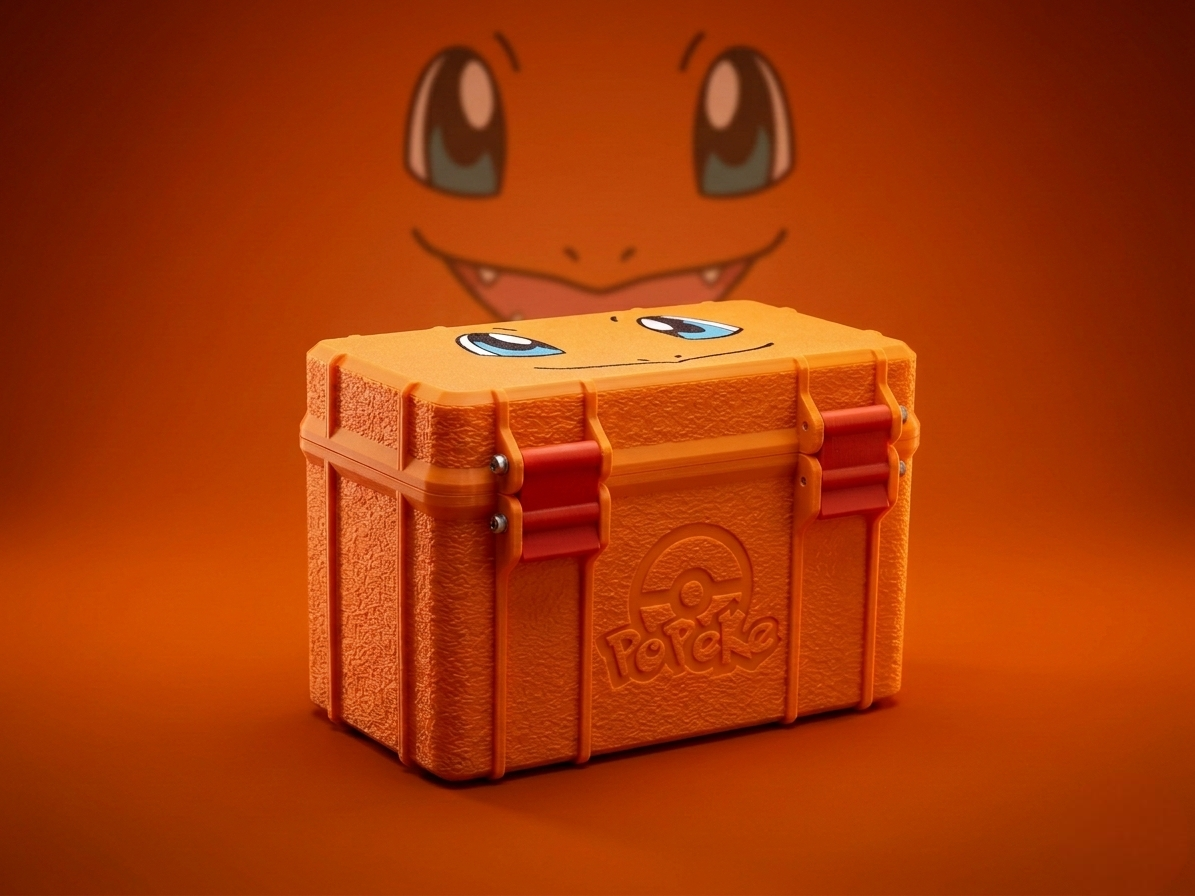 Caja para Toploaders (40) – Charmander | PoPokeBox