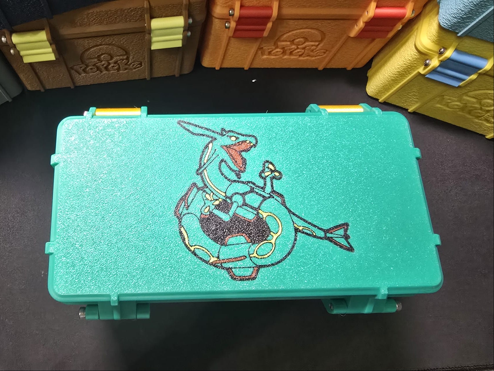 Caja Cartas Gradeadas Rayquaza