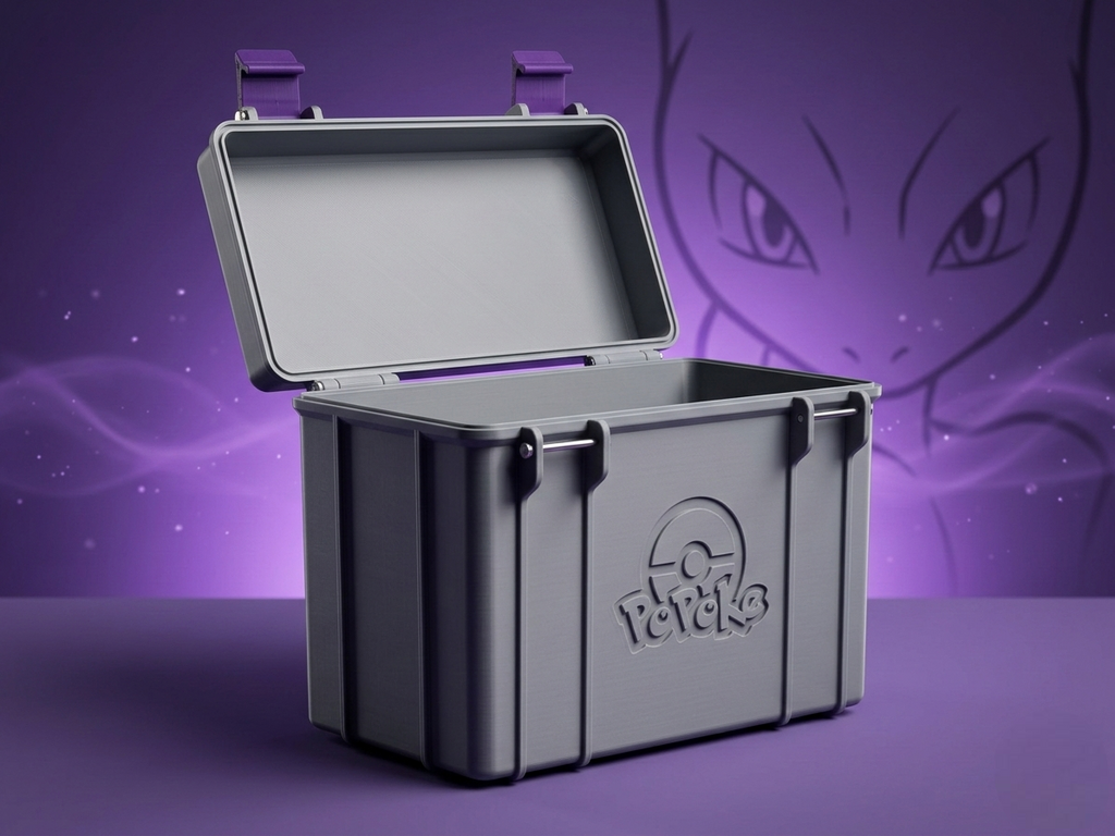 Caja para Cartas Gradeadas/Slabs (16) – Mewtwo | PoPokeBox