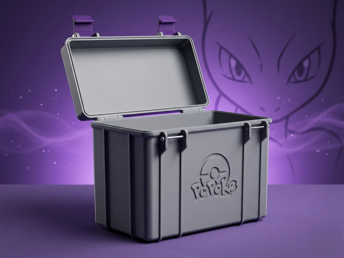 Caja para Cartas Gradeadas/Slabs (16) – Mewtwo | PoPokeBox