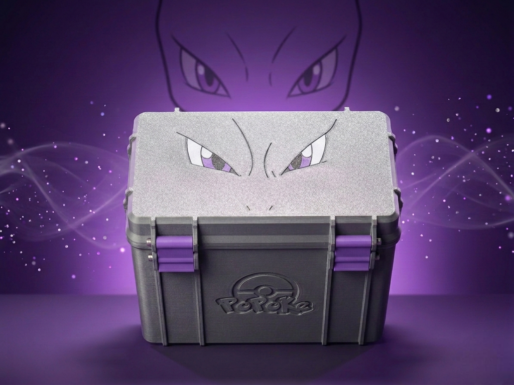 Caja para Toploaders (40) – Mewtwo | PoPokeBox