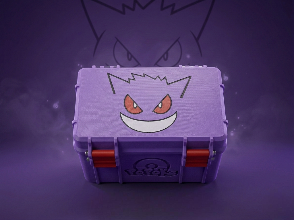 Caja para Cartas Gradeadas/Slabs (16) – Gengar | PoPokeBox