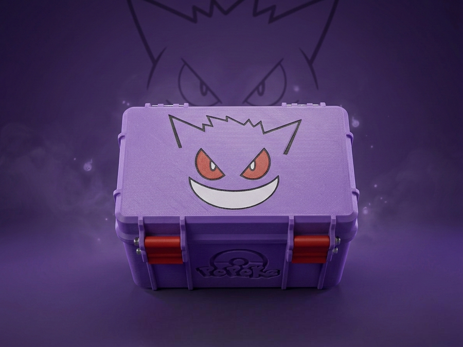 Caja para Cartas Gradeadas/Slabs (16) – Gengar | PoPokeBox